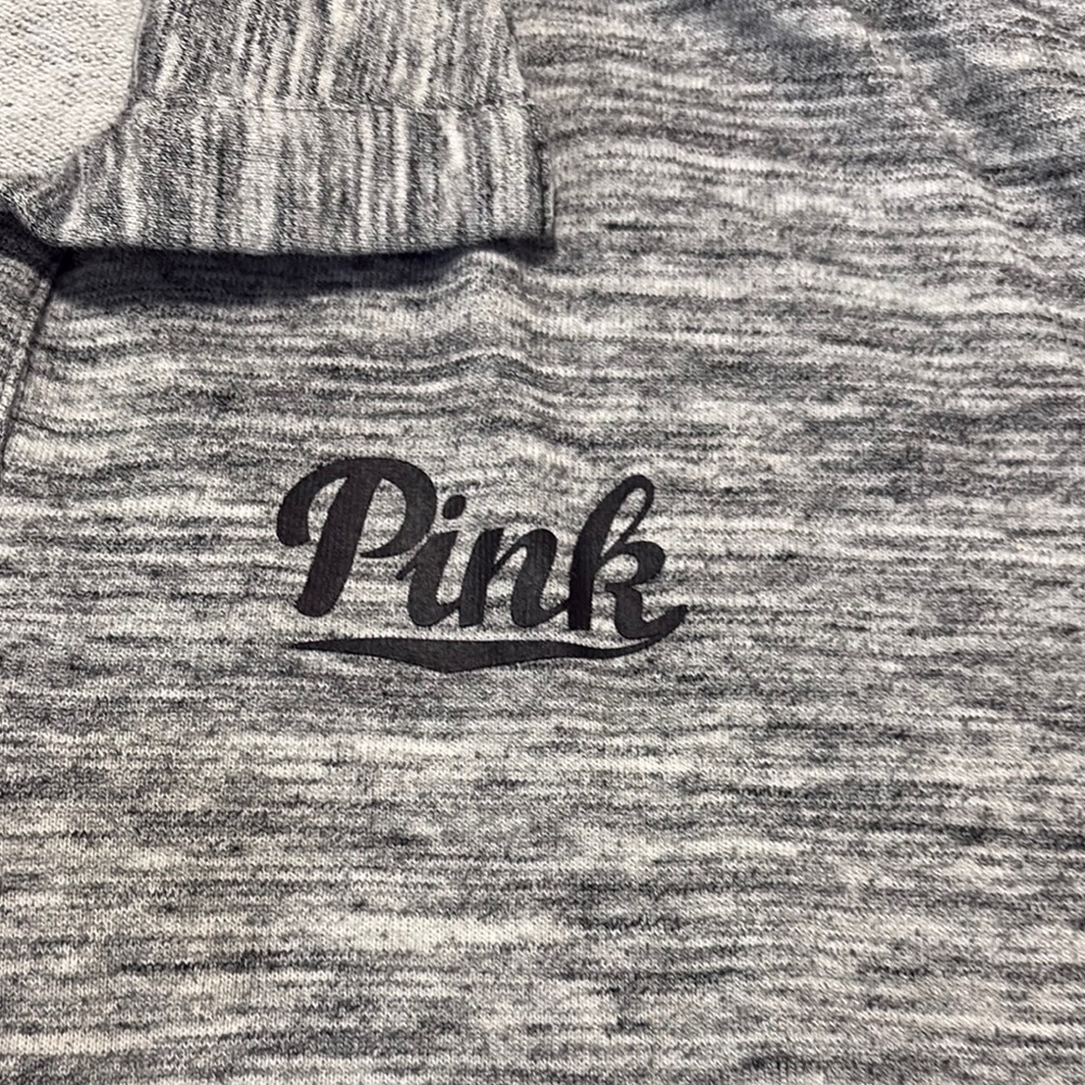 Victoria's Secret Pink Heathered Pullover - Picture 3 of 6